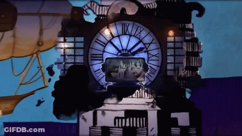 Clock With Roman Numerals XII And XIII GIF