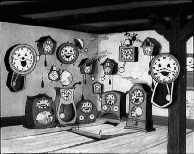 Clocks Ticking Away GIF