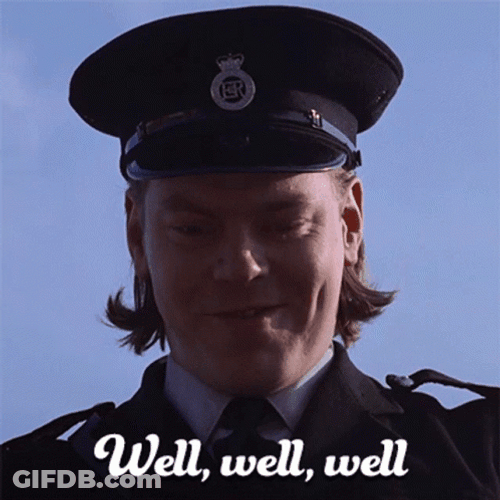 Clockwork Orange Police Officer Well Well Well GIF