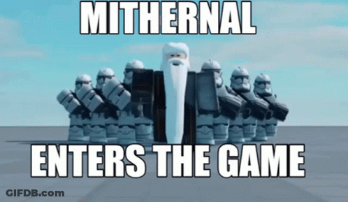 Clone Troopers And Bearded Man Mithernal Enters The Game GIF