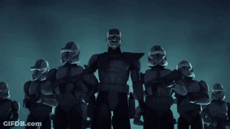 Clone Wars Armours On GIF