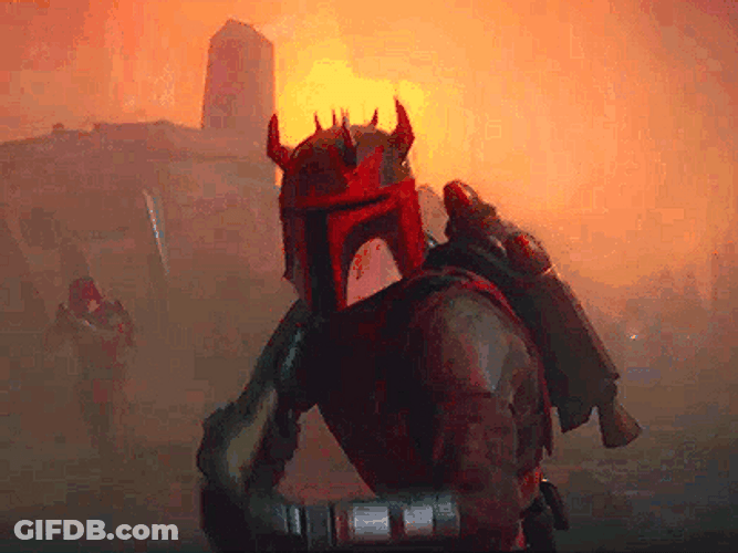 Clone Wars Firing On Gun GIF