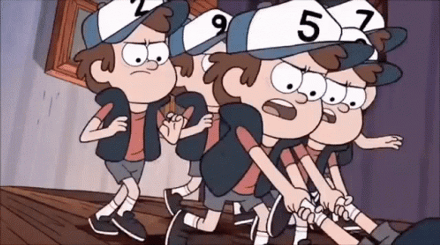 Clones Of Dipper Pines GIF