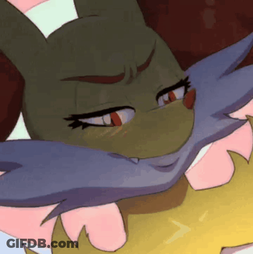 Close Up Angry Cartoon Face GIF