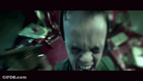 Close Up Angry Face GIF