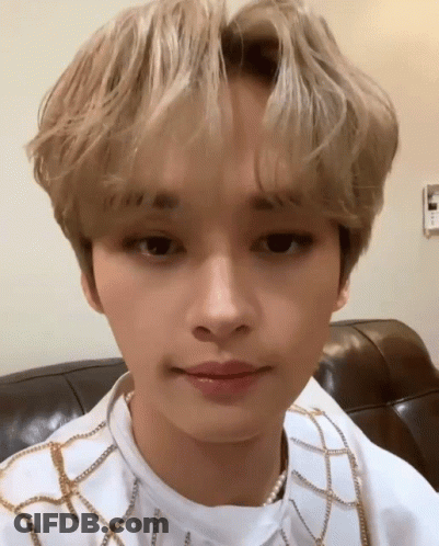 Close Up Blonde Hair White Shirt GIF