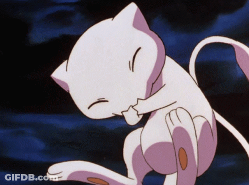 Close Up Cartoon Cat Eyes Closed Mouth Open GIF