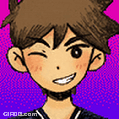 Close Up Cartoon Character On Pink Background GIF