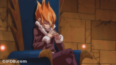 Close-Up Cartoon Character Orange Hair White Fur Collar GIF