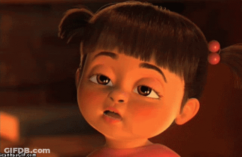 Close Up Cartoon Character GIF