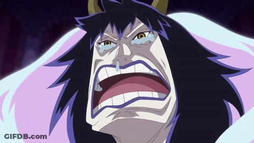 Close Up Cartoon Character Tear From Nose GIF
