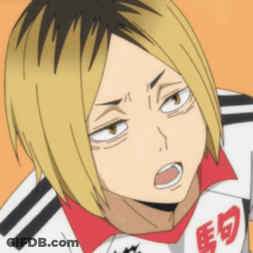 Close-Up Cartoon Character With Chinese Writing GIF