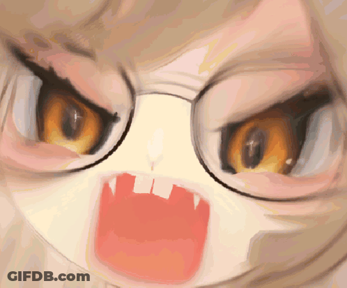 Close Up Cartoon Character With Glasses GIF