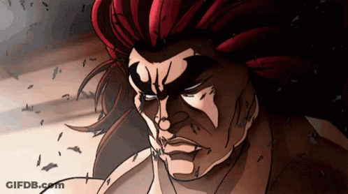 Close Up Cartoon Character With Red Hair And Beard GIF