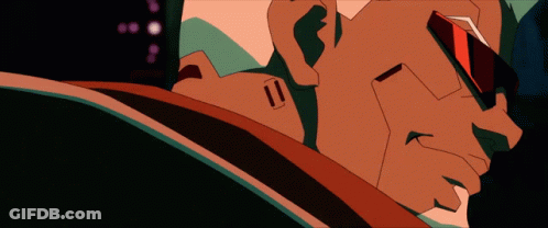 Close Up Cartoon Face With Number 11 GIF