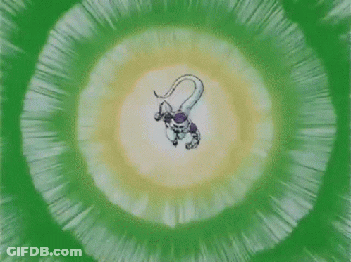 Close Up Cartoon Face With Purple Eyes GIF