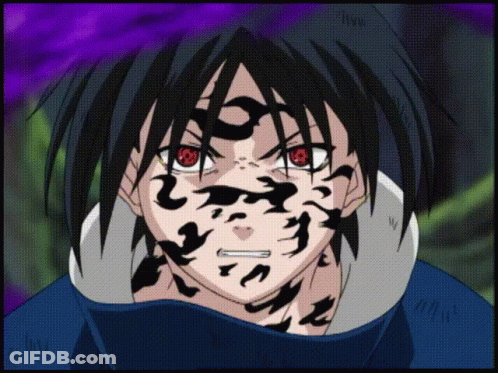 Close Up Cartoon Face With Shadows GIF