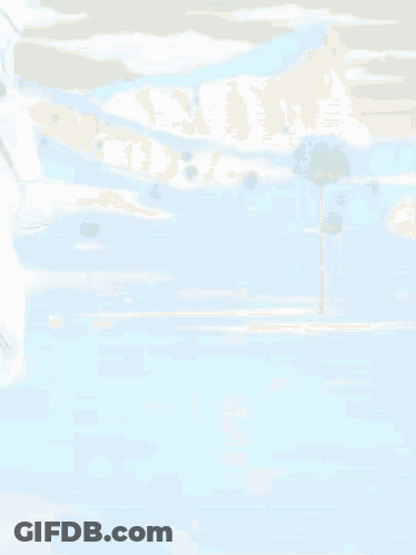Close Up Cartoon Legs In Blue Suit GIF