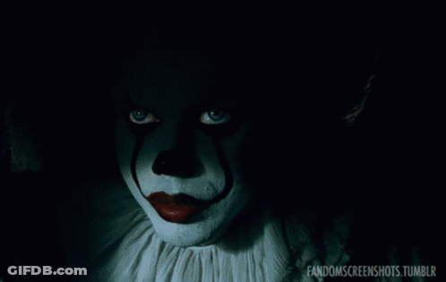 Close Up Clown Fandomscreenshots.tumblr GIF