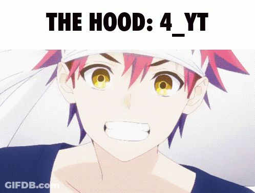 Close Up Eye Saying The Hood 4 YT GIF