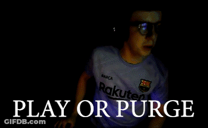 Close Up Eye With Purge Below GIF