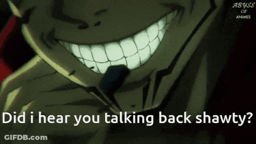 Close Up Face Did I Hear You Talking Back Shawty GIF