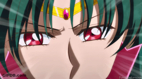 Close Up Face Eye Of The Sailormoon GIF
