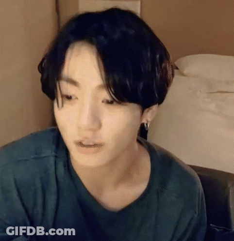 Close Up Face Green Shirt Earrings GIF