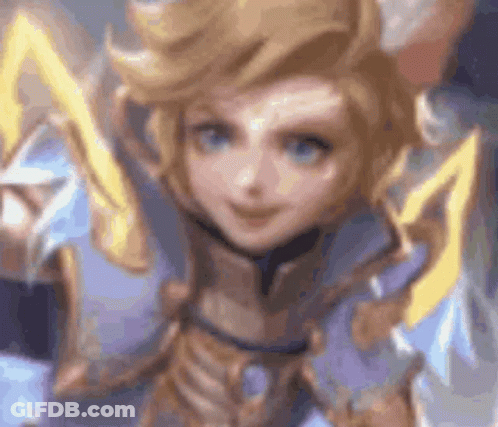 Close Up Face In Video Game GIF