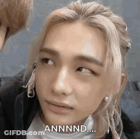 Close Up Face Saying Annnd GIF