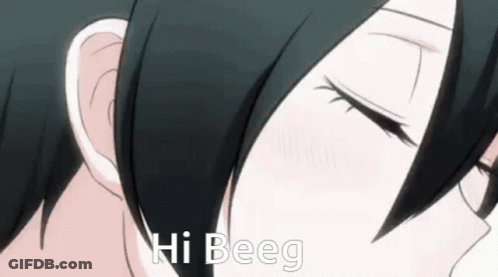 Close Up Face Saying Hi Beeg GIF