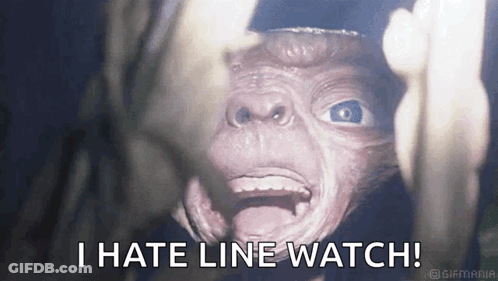 Close Up Face Saying I Hate Line Watch GIF