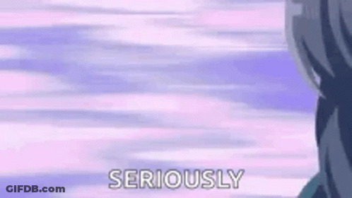 Close Up Face Saying Seriously GIF