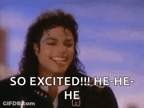 Close Up Face So Excited He-He-He-He GIF