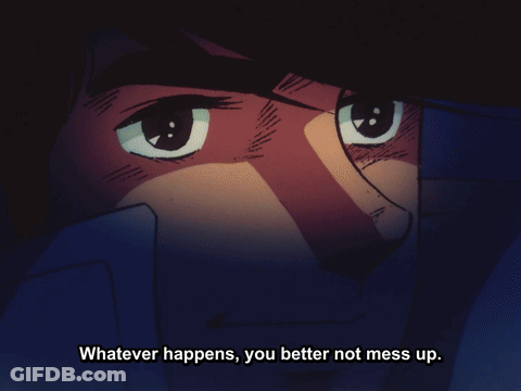 Close Up Face Whatever Happens You Better Not Mess Up GIF