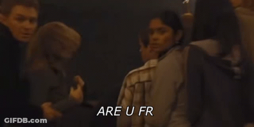 Close Up Face With Be Fucking Fr GIF