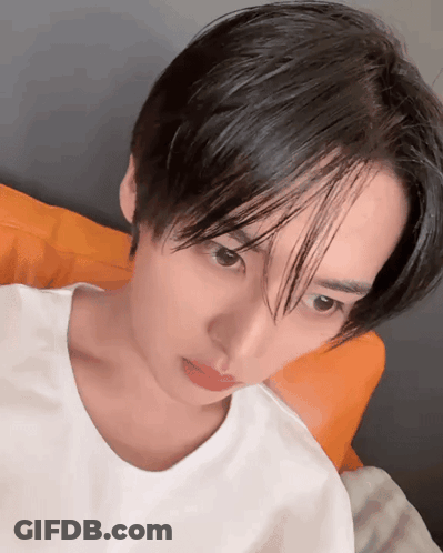 Close Up Face With Eyes Closed GIF