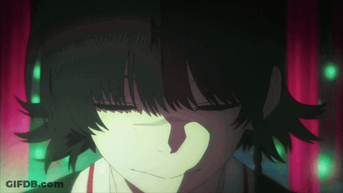 Close Up Face With Eyes Closed GIF