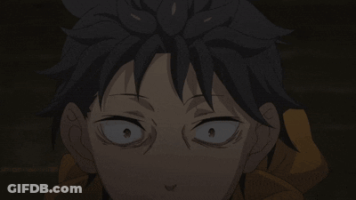 Close Up Face With Eyes Open GIF