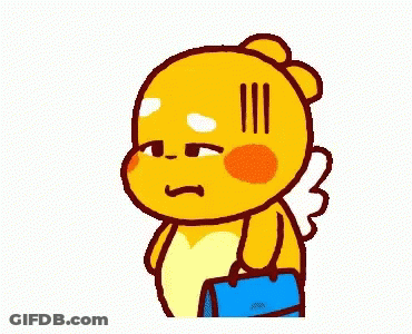 Close Up Face With Fefe Written On It GIF