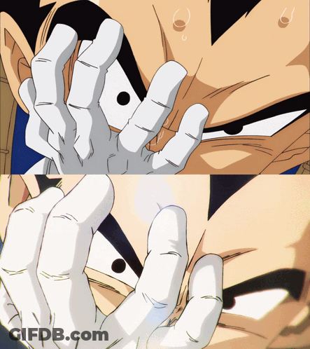 Close Up Face With Hand On It GIF