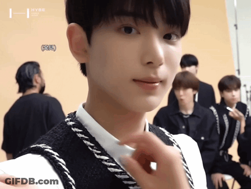 Close Up Face With Hybe GIF