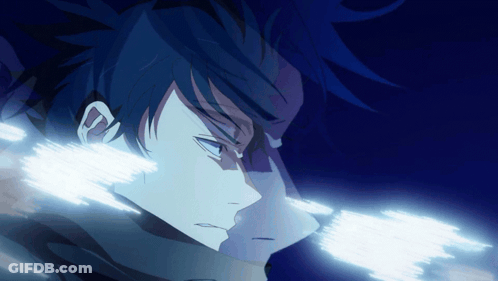 Close Up Face With Light Coming Out Of Eyes GIF