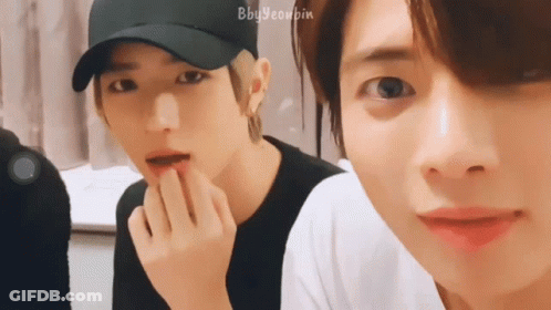 Close Up Face With Name Bby Yeorbin GIF