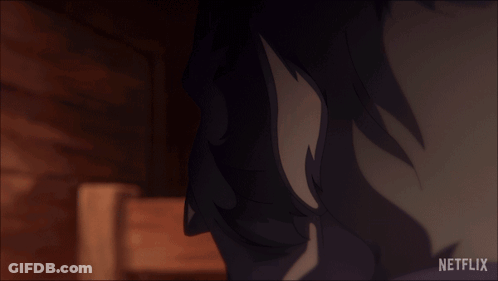 Close Up Face With Netflix GIF