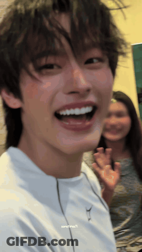 Close Up Face With Nike Logo GIF