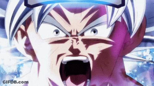Close Up Face With Purple Background GIF