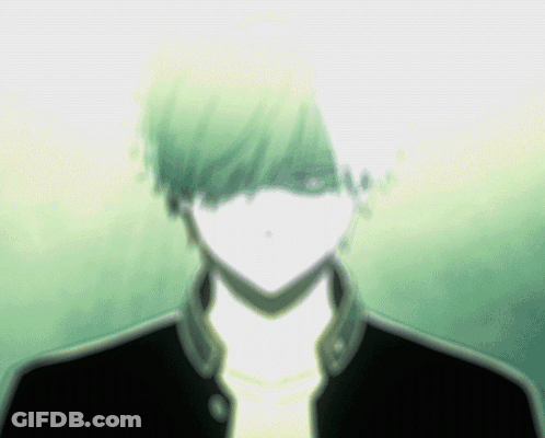 Close Up Face With Shadow On Left GIF