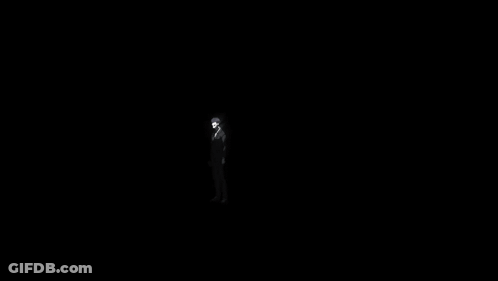 Close Up Face With Shadow GIF