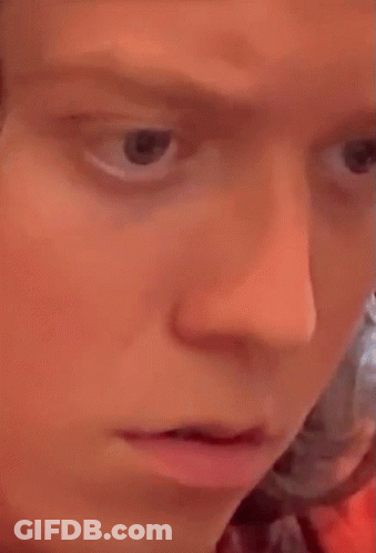 Close Up Face With Slight Smile GIF